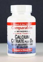 Citrato de Cálcio Plus Vitamina D Windmill 60 Comprimidos Citrato de Cálcio Plus Vitamina D Windmill 60 Comprimidos