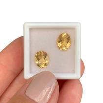 Citrino Oval Par 3,00ct