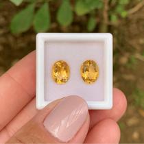 Citrino Oval Par 3,32ct