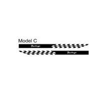 Citroen Berlingo K9 M XL Camper Van Porta Lateral Adesivo Racing Sport Graphics Stripes Kit Car