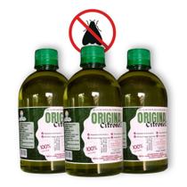 Citronela Repelente - Óleo de Citronela Concentrado - 500ml (rende 100 Litros) - 3 unid. Citronela Repelente - Óleo de Citronela Concentrado - 500ml (rende 100 Litros) - 3 unid.