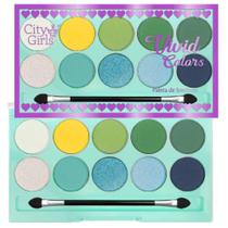 City Girls - Paleta De Sombra Vivid Colors - Cor B