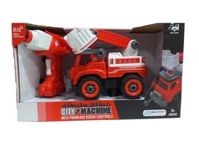 City Machine - Caminhao de Bombeiros Resgate MULTIKIDS