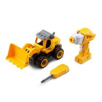 City Machine Trator de Construção Rádio Controle BR1081 City Machine Trator de Construção Rádio Controle BR1081