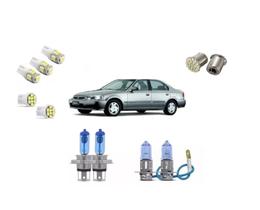 Civic 98 A 2000 Kit Lâmpada Super Branca Honda Techone H4 H3