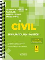 Civil 2ª Fase Oab - Teoria Pratica Peças E Questões 40ª Exame Oab - 4ª Edição 2024 Juspodivm