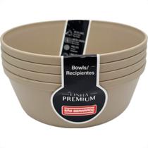 Cj.04 Bowl Pequeno Cza.Concr.450Ml