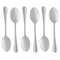 Cj 06 Colheres P/Mesa Aço Inox Positano 1274 Lyor