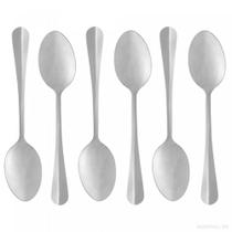 Cj 06 Colheres P/Mesa Aço Inox Positano 1274 Lyor
