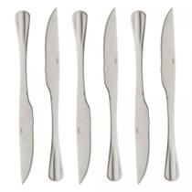 Cj 06 Facas P/Churras Aço Inox Positano 1272 Lyor