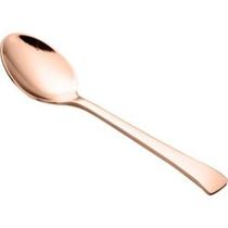 Cj 12 colheres de mesa wolff em aco inox berna rose