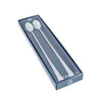 Cj 2 Colheres Aço Inox Bailarina Oxford 30cm