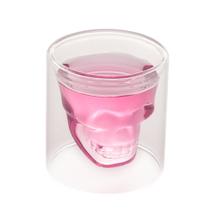 Cj 2 Copos P/Cha Dupla Parede Vidro Borossilicato Resistente