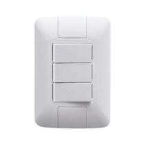 Cj 3 inter. simples 6a8250v aria (para compor kit) Cj 3 inter. simples 6a8250v aria (para compor kit)