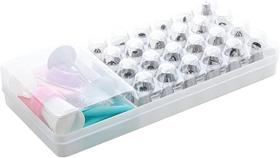 Cj 35 pecas para confeitaria de aco inox