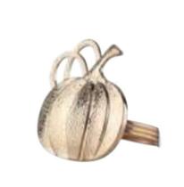 Cj.4 Aneis Porta Guardanapo Pumpkin Dourada 4,3x4,2cm Tuut Cj.4 Aneis Porta Guardanapo Pumpkin Dourada 4,3x4,2cm Tuut