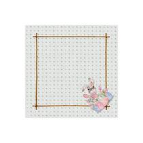 Cj.4 Guardanapos de Mesa em Tecido Pascoa Rabbits Snout 50cm Cj.4 Guardanapos de Mesa em Tecido Pascoa Rabbits Snout 50cm