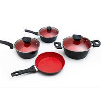 Cj. 4 Pecas Stone Induction Redpoint Vermelho - Ref.112024