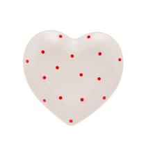 Cj.4 Pratos p/Sobremesa Porcelana Petit Pois 14cm Wolff