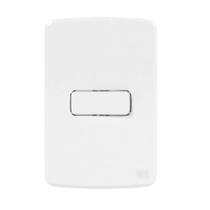 Cj 4x2 1 Interruptor Simples 10A Branco Composé WEG Cj 4x2 1 Interruptor Simples 10A Branco Composé WEG