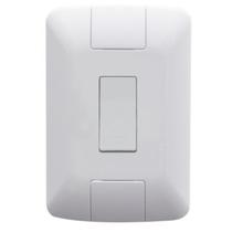 Cj 4x2 1 Pulsador Campainha 6A Br ARIA 57241007 TRAMONTINA Cj 4x2 1 Pulsador Campainha 6A Br ARIA 57241007 TRAMONTINA