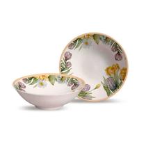 Cj.6 Bowls Decorados em Cerâmica Easter Colors Alleanza Cj.6 Bowls Decorados em Cerâmica Easter Colors Alleanza