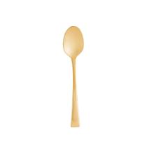 Cj 6 colheres para café em aço inox Berna Dourado Fosco - Wolff