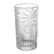 CJ 6 COPOS ALTOS CRISTAL DE CHUMBO PALM TREE 360ml