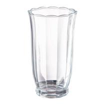 Cj.6 Copos Long Drink de Vidro Peach Transparente 350ml Hauskraft