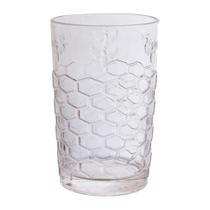 Cj.6 Copos Long Drink em Vidro Bee Transparente 380ml