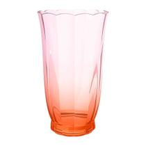 Cj.6 Copos Long Drink em Vidro Peach Dupla Cor 350ml Hauskraft Cj.6 Copos Long Drink em Vidro Peach Dupla Cor 350ml Hauskraft