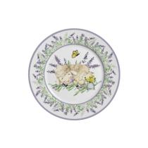 Cj 6 Pratos De Sobremesa Páscoa Blessed Easter Alleanza