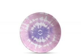 Cj.6 Pratos Rasos de Ceramica Tie Dye 27,5 x 3cm Cj.6 Pratos Rasos de Ceramica Tie Dye 27,5 x 3cm