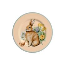 Cj.6 Pratos Sobremesa Cerâmica Easter Colors 2 20cm Alleanza