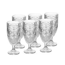CJ 6 TACAS CRISTAL DE CHUMBO PALM TREE 450ml - WOLFF CJ 6 TACAS CRISTAL DE CHUMBO PALM TREE 450ml - WOLFF