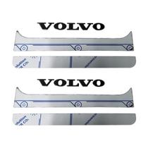 Cj Aplique Inox Coluna Porta Caminhão Volvo Cj Aplique Inox Coluna Porta Caminhão Volvo