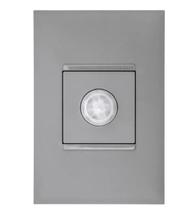 Cj. c/1 sensor presença 4x2 biv cinza 611026cz pial plus