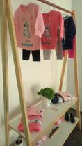 Cj.casaco/legging forfun cor ROSA CHICLETE TAM: M BB