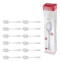 Cj De Colheres De Mesa Inox 12pçs- Talheres Cor Do Cabo Cinza Cj De Colheres De Mesa Inox 12pçs- Talheres Cor Do Cabo Cinza