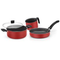 Cj De Panela Antiaderente 3 Pçs Alegrete