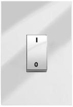 Cj Int. Bipolar Paralelo Vertical 4X2 - Recta Prata Gloss