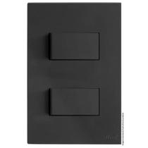 Cj Int. Duplo Paralelo Separado 4X2 Recta Home Grafite Fosco Cj Int. Duplo Paralelo Separado 4X2 Recta Home Grafite Fosco