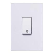 Cj Int. Pulsador De Minuteria Vert. 4X2 Recta Branco Gloss Cj Int. Pulsador De Minuteria Vert. 4X2 Recta Branco Gloss