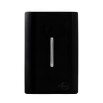 Cj Int. Simples Vertical 4X2 -Novara Preto Brilhante Cromado