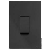 Cj Int.Simples Vertical 4X2 - Recta Home Grafite Satin Fosco Cj Int.Simples Vertical 4X2 - Recta Home Grafite Satin Fosco