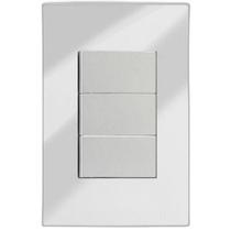 Cj Int. Triplo Simples 4X2 - Recta Espelhada Prata Gloss Cj Int. Triplo Simples 4X2 - Recta Espelhada Prata Gloss