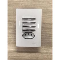 Cj Interruptor Quadruplo Paralelo + Tomada 20A Suporte
