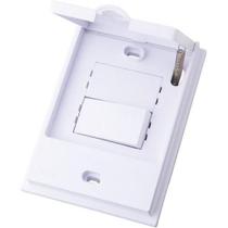 Cj Interruptor Simples - Blux B.L'Acqua Branco Cj Interruptor Simples - Blux B.L'Acqua Branco