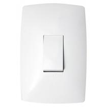 Cj interruptor simples vertical 4x2 - blux home branco - bhm10422-1br