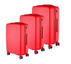 Cj Mala 35Kg + 23Kg +10Kg Polipropileno Inquebrável Vermelha